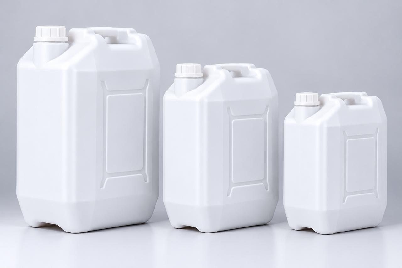 HDPE Jerry Cans Narrow Mouth With P. P. cap & Seal, Stackable thumbnail