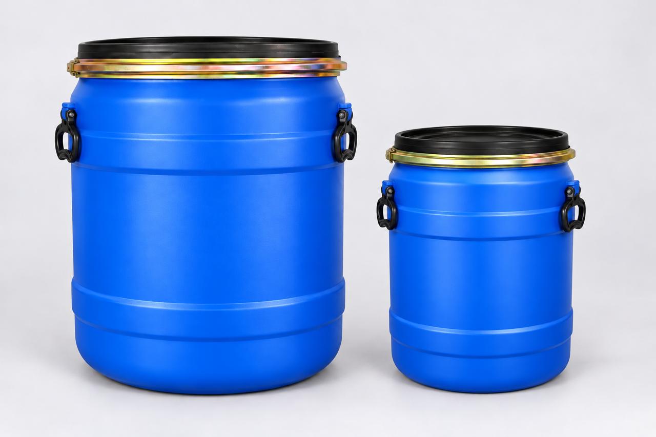 100 KG Full Open Top Round Drum